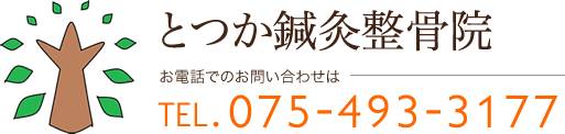 とつか鍼灸整骨院 電話075-493-3177